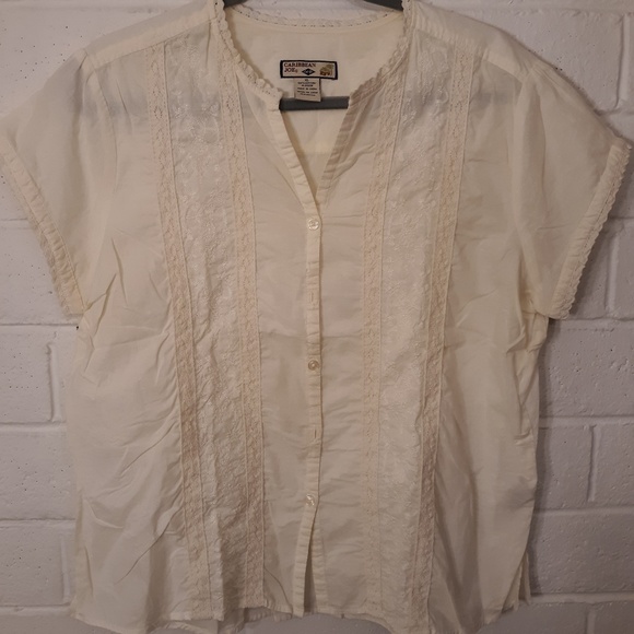 Caribbean Joe Tops - 💗  Caribbean Joe blouse